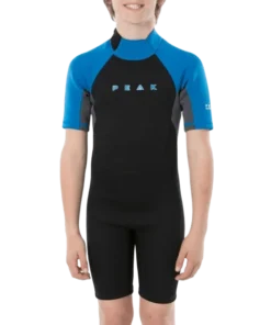 Rip Curl Junior Peak Energy black blue traje de neopreno de niño