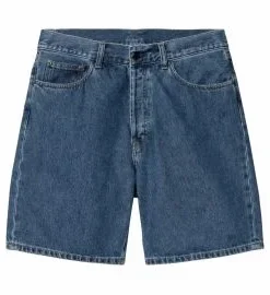 Pantalón Vaquero Corto Carhartt WIP Nolan Short Azul (Heavy Stone Wash)