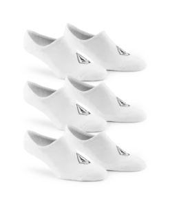Volcom Stones NSHW white 3pk calcetines