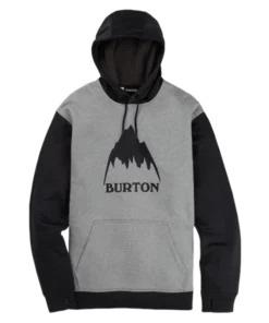 Burton Oak pullover grey heather/true black sudadera técnica