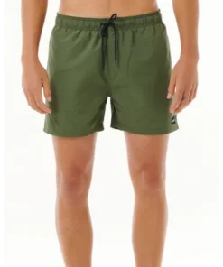 Rip Curl Offset Volley 15″ dark olive bañador