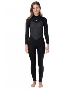 Rip Curl Omega 4/3 back zip GB stmr black traje de neopreno de mujer