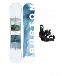 Burton Cultivator Watercolor + Burton Citizen black pack de snowboard de mujer
