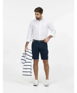Pantalón Corto El Pulpo Patch Cargo Para Hombre