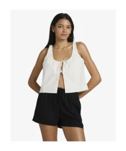 Pantalón Corto Rvca Raya Para Mujer