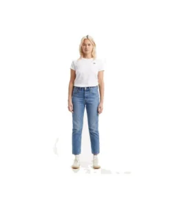 Pantalón Levis 501 Cropped Original Para Mujer