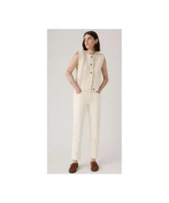 Pantalón Levis 501 Cropped Para Mujer