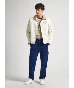 Pantalon Pepe Jeans Relaxed Cargo Para Hombre