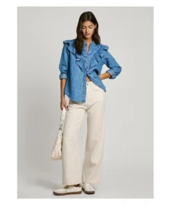 Pantalón Pepe Jeans Straight Para Mujer