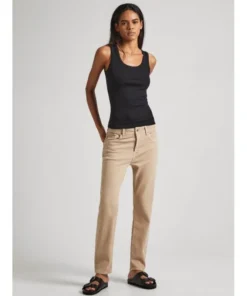 Pantalón Pepe Jeans Tapered Para Mujer