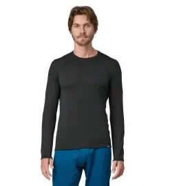 Camiseta térmica de manga larga Patagonia M’s Capilene Thermal Weight Negra