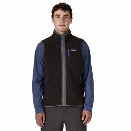 Chaleco Polar Patagonia M’s Retro Pile Vest Black-Forge Grey