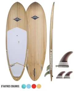 PHENIX 10’6 NATURAL – Tabla de paddle surf SUP madera rígida
