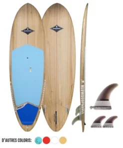 PHENIX 9’5 NATURAL – Tabla de paddle surf SUP madera rígida