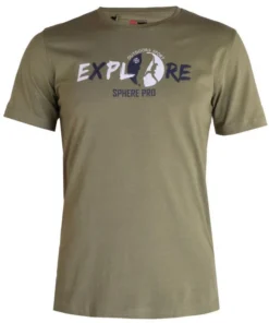 Camiseta Sphere Pro Jimmy Hombre Kaki
