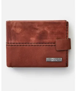 Rip Curl Pump clip RFID all day brown cartera
