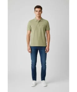 Polo El Pulpo Lavado Básico Para Hombre