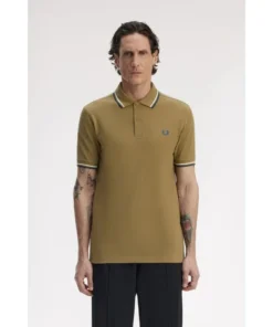 Polo Fred Perry Twin Tipped Para Hombre