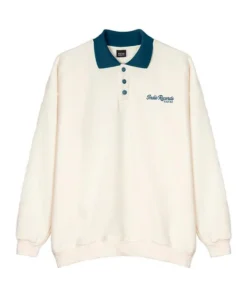 Polo Hombre Kaotiko Nutton Indie Blanco Azul