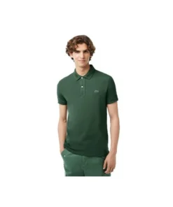 Polo Lacoste Sleeved Ribber Para Hombre