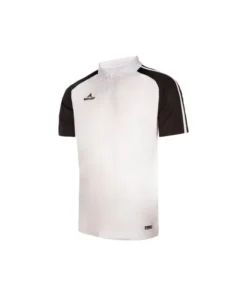 Polo Lazio blanco /negro con escudo
