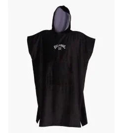 Poncho Billabong Mens Hooded Changing Towel Negro