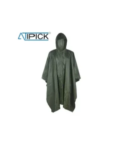 poncho antilluvia pvc (verde) – atipick
