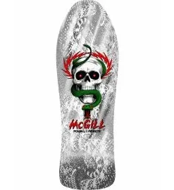 Tabla de Skate Powell Peralta Bones Brigade Series 17 Mike McGill 9.88″ x 30.58″ Blanca