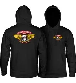 Sudadera con capucha Powell Peralta Winged Ripper Negra