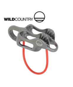 Pro guide Lite (Gun Metal / Tangerine) – Asegurador/rapelador – Wild Country