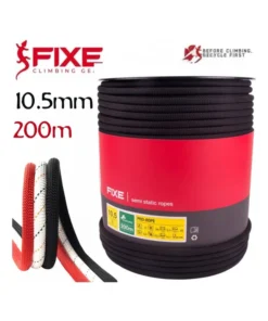 Pro Rope 10,5MM (Negra) (Bobina 200m) – Cuerda semi-estática para trabajos verticales – Fixe