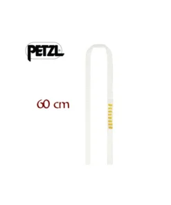 pur’anneau 60 cm (amarillo) – anillo cosido muy ligero de polietileno de alta tenacidad – petzl