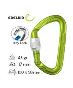 Pure Screw Oasis – Mosquetón rosca – Edelrid