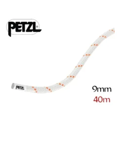 Push 9mm (40m) Blanca – cuerda semiestática para espeleologia – Petzl