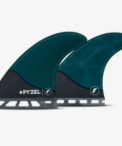 PYZEL – Large RTM Hex Pacific Blue Signature fins, FUTURES.