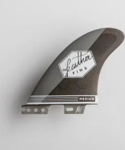 Quillas Feather Fins Ultralight Click Tab Carbon Grey