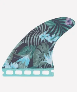 Quillas tri-fins single tab Captain Fin co Lisa Andersen «Jungle» – talla M