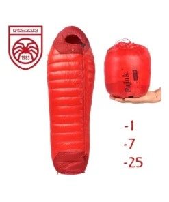 Radical 4Z Regular (Red) – Saco de dormir ultraligero de pluma 900 FP – Pajak