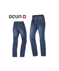 ravage jeans (dark blue) – tejanos elásticos para boulder – ocun