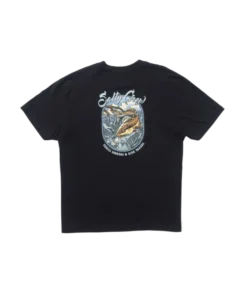 Salty Crew Red Fish Classic black camiseta