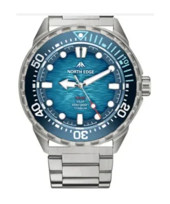 Reloj Triton Blue correa metálica