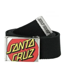Santa Cruz Crop Dot black cinturón