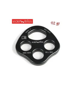 rigging plate s – placa multianclaje pequeña – edelweiss