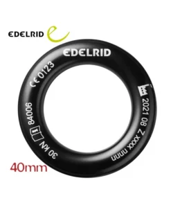 Ring Alu (black) – Anillo ligero de aluminio – Edelrid