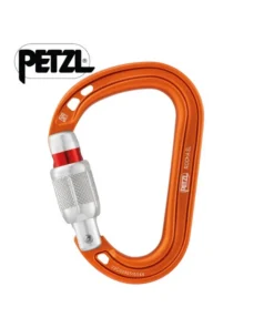 Rocha (Orange) – Mosqueton de Pera ultracompacto a Rosca – Petzl