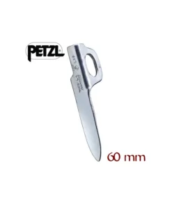 rocher mixte (60mm) – pitón forjado de acero blando – petzl