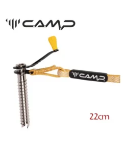 Rocket Plus 13 cm – Tornillo de hielo con cinta de dyneema – CAMP