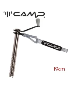 Rocket Plus 19 cm – Tornillo de hielo con cinta de dyneema – CAMP
