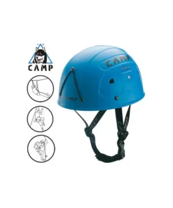 rockstar light blue – casco versátil y sólido (53-62 cm) – camp