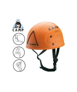 rockstar – casco versátil y sólido (orange) – camp